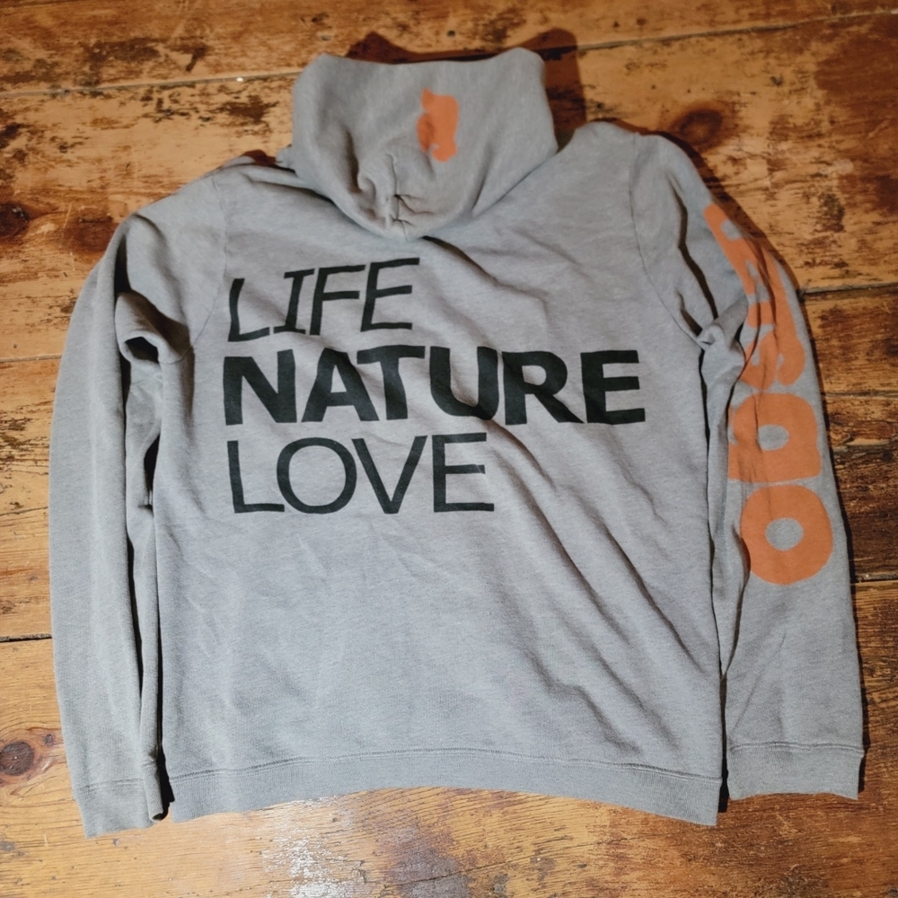 Freecity Free City  Life Nature Love Lets G0 Zip Up Hoodie Sweatshirt